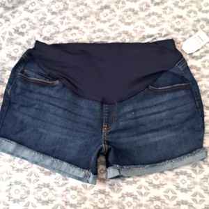 Maternity Jean shorts